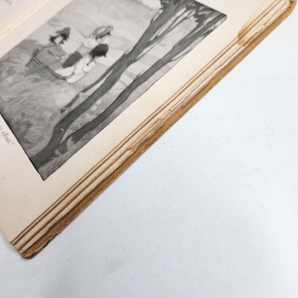 Antique 1902 A Child's Garden of Verses Robert Louis Stevenson Illustrated Book - Picture 10 of 16